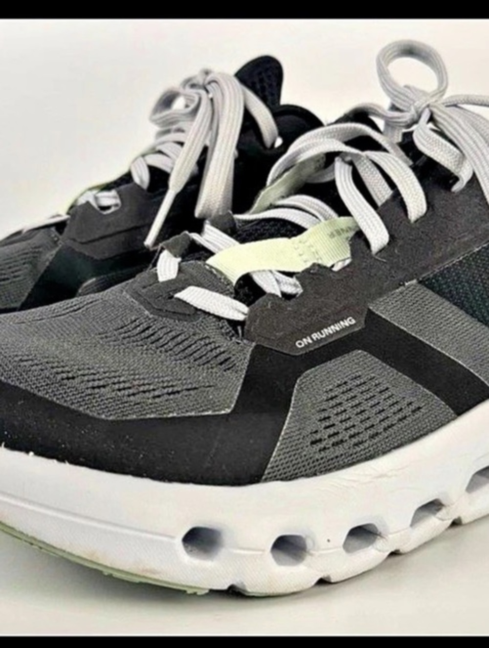 On Cloudswift Athletic Shoes Black & White US 7.5